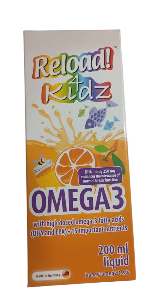 Reload 4 Kidz Omega 3 Syrup 200ml