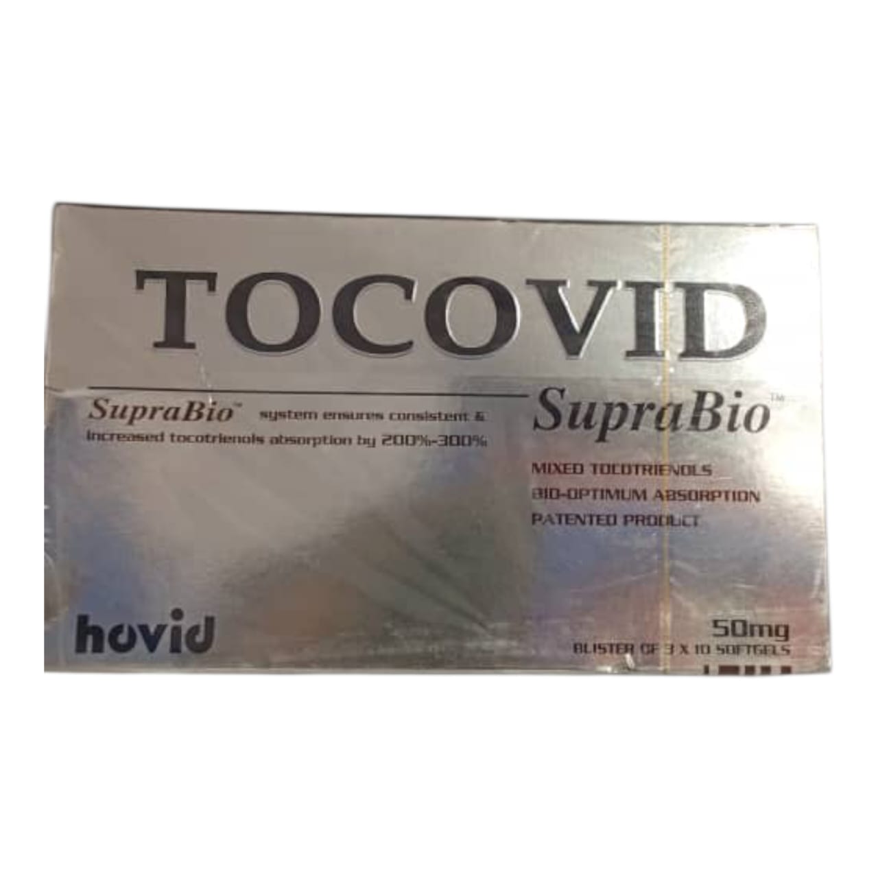 Hovid Tocovid SupraBio Mixed Tocotrienols Softgel 50mg