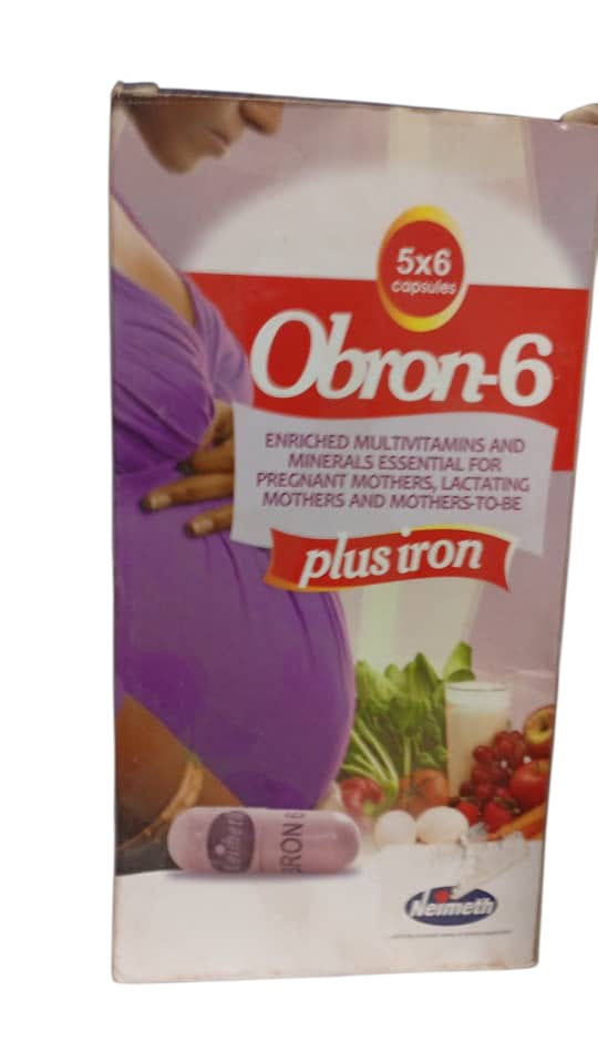 Obron-6 Capsule Plus Iron(Pack)