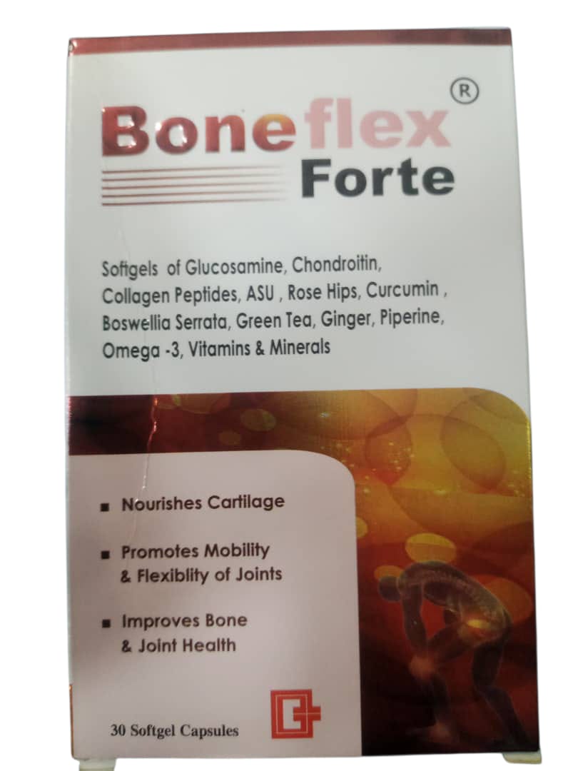 Boneflex Forte  Glucosamine, Chondroitin, Collagen Peptides