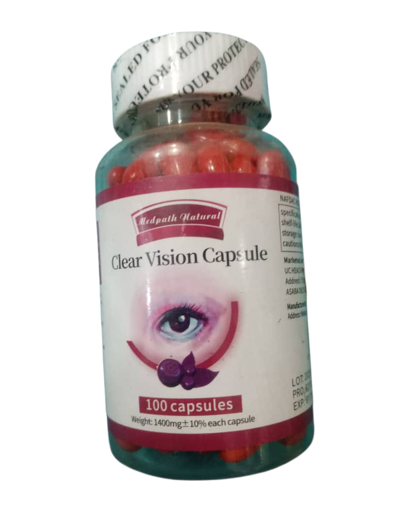 Medpath Natural   Clear Vision Capsule
