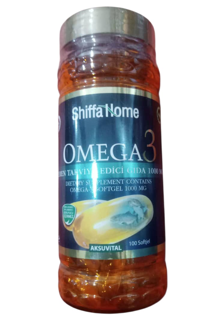 ShiffaHome Omega 3 Softgel 1000mg