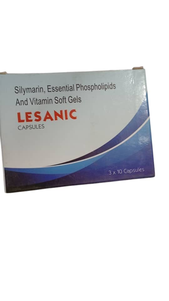 Lesanic Silymarin, Essential Phospholipids And Vitamin Softgels(Pack)