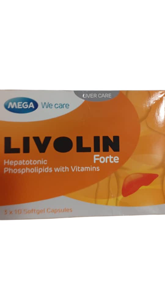 Livolin Forte Hepatotonic Phospholipids and Vitamins (Pack)