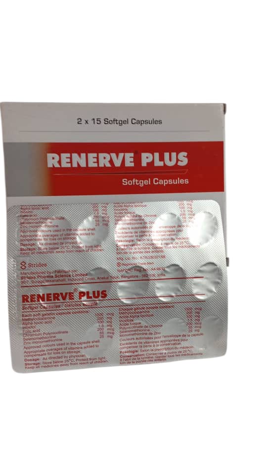 Renerve Plus Softgel Caps(Card)