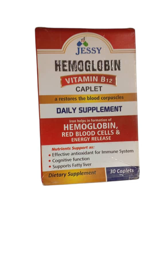 Dr.Jessy Hemoglobin Vitamin B12 Caplet(Pack)