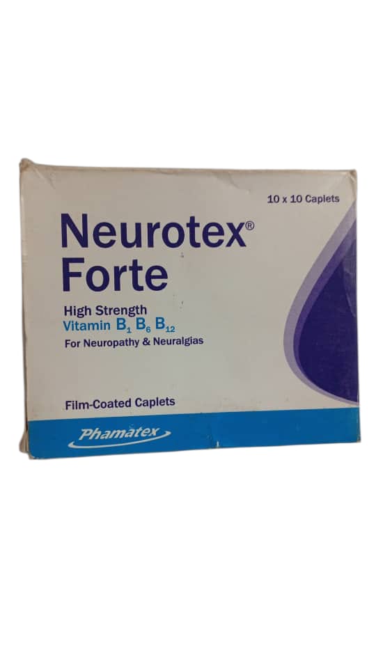 Neurotex Forte High Strength with Vitamin B1, B6, B12(pack)