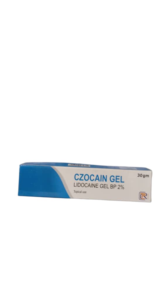 Czocain Gel Lidocaine Gel 2% 30gm(Tube)