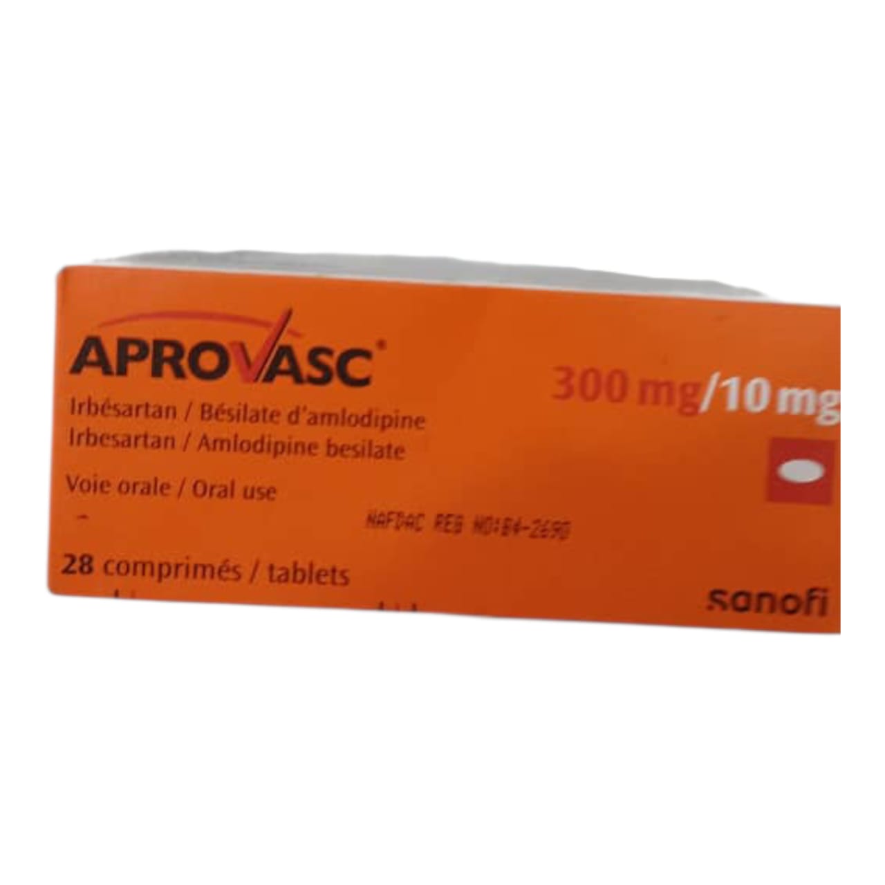 Aprovasc Irbesartan/ Amlodipine Besilate Tab 300mg/ 10mg(pack)