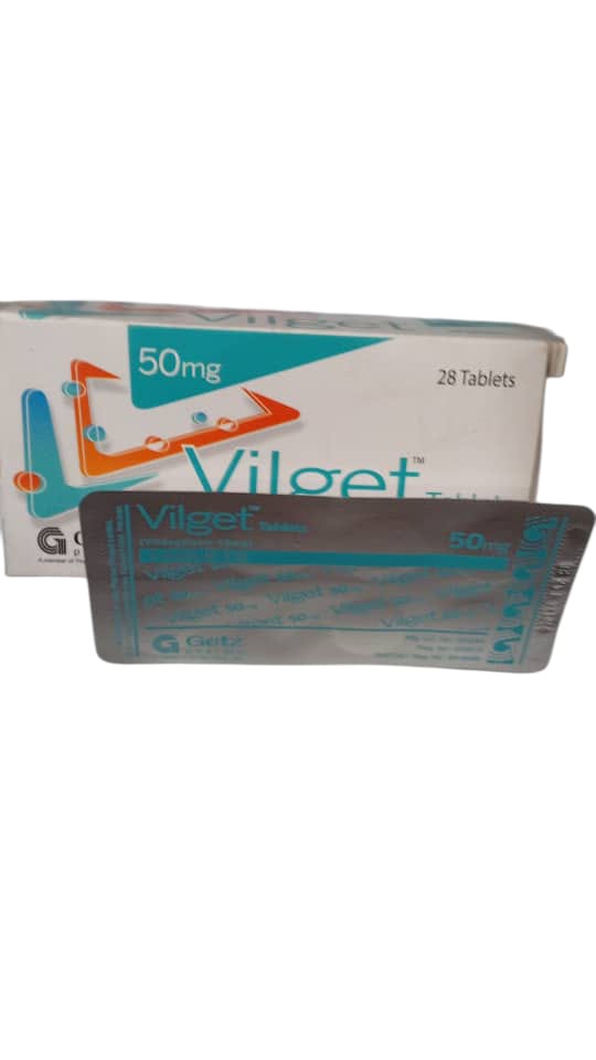 Vilget Vildagliptin Tab 50mg (card)