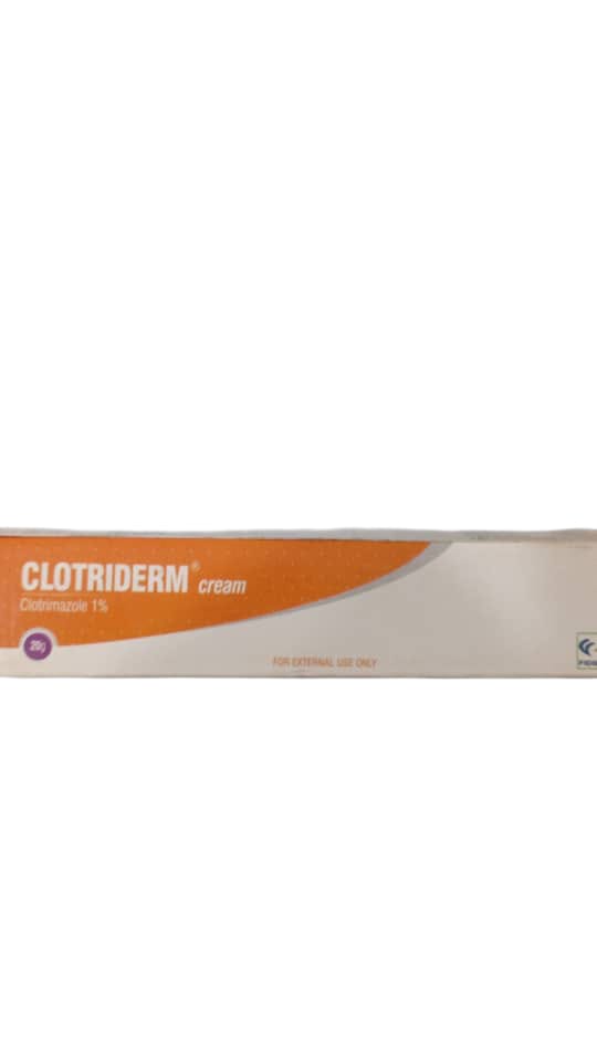 Clotriderm Clotrimazole Cream 1%(Tube)