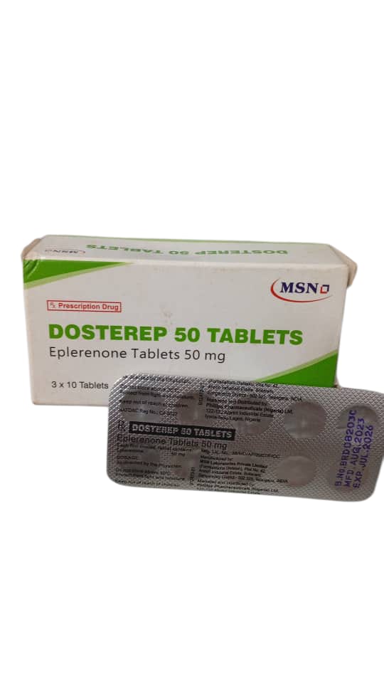Dosterep 50 Eplerenone Tabs 50mg (card)