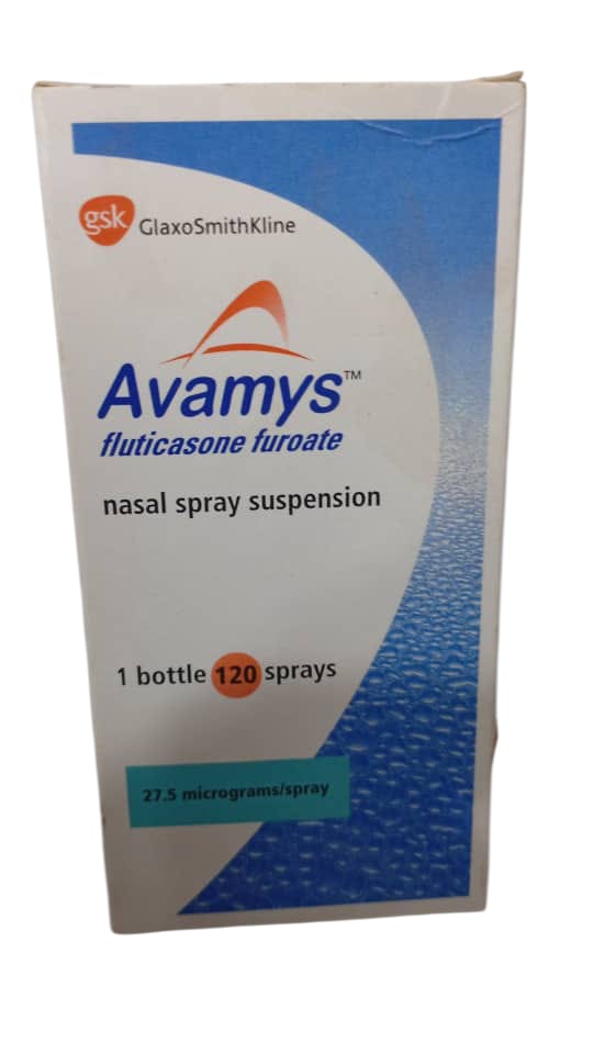 Avamys Fluticasone Furoate Nasal Spray Suspension 27.5mcg/spray