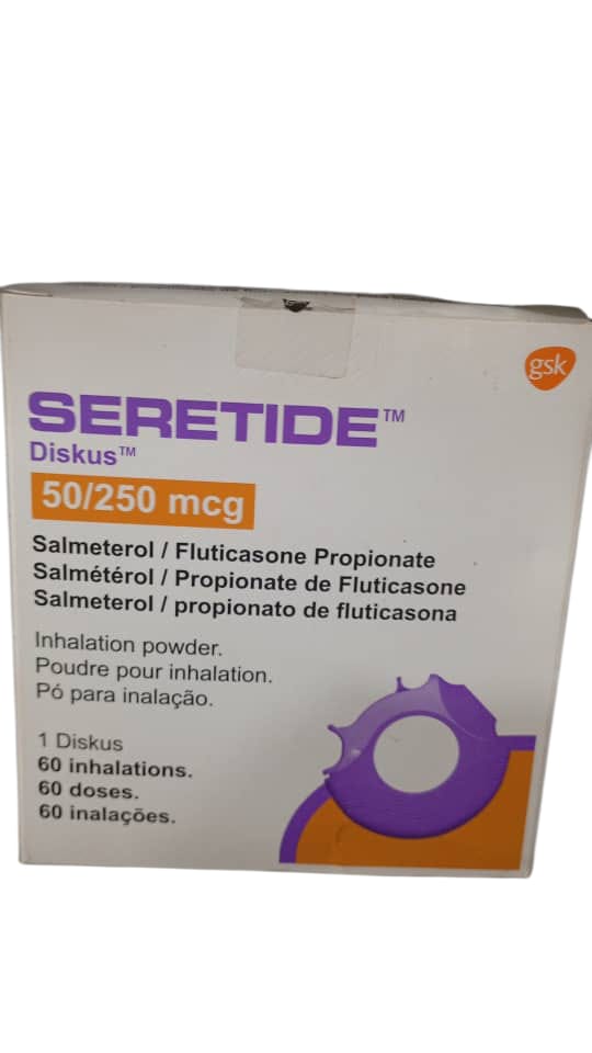 Seretide Inhaler Salmeterol/ Fluticasone Propionate 50/250mcg