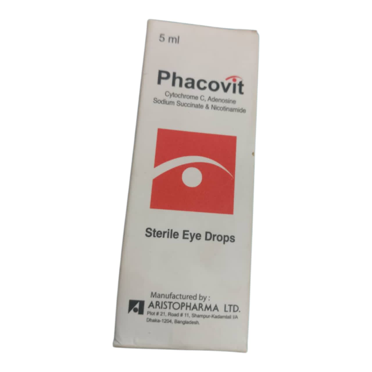 Phacovit Cytochrome C, Adenosine Sodium Succinate & Nicotinamide Drop 5ml