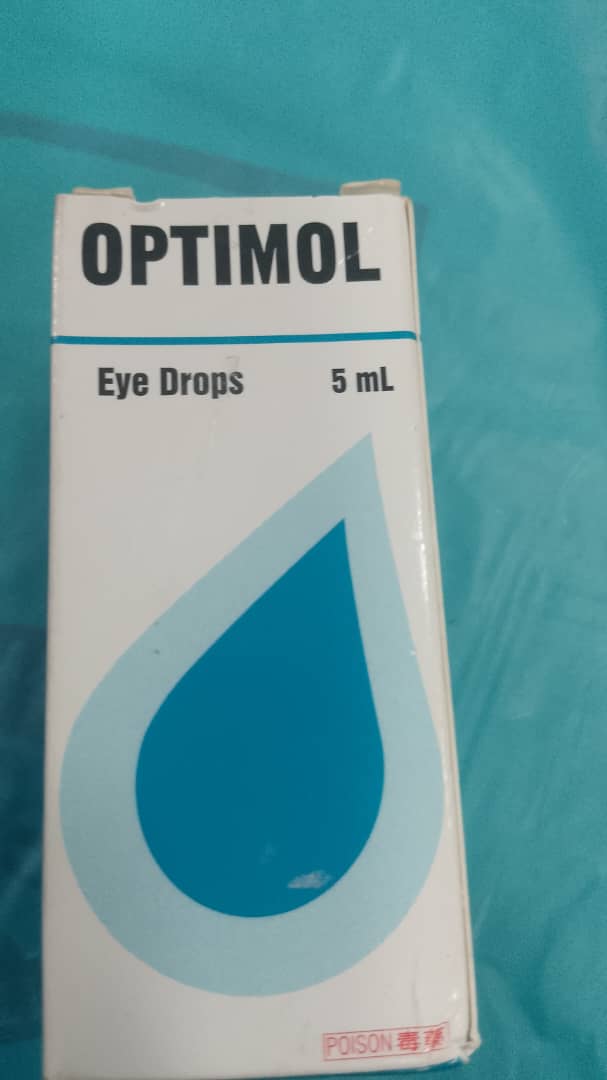 Optimol Timolol Maleate 0.5% Eye Drop