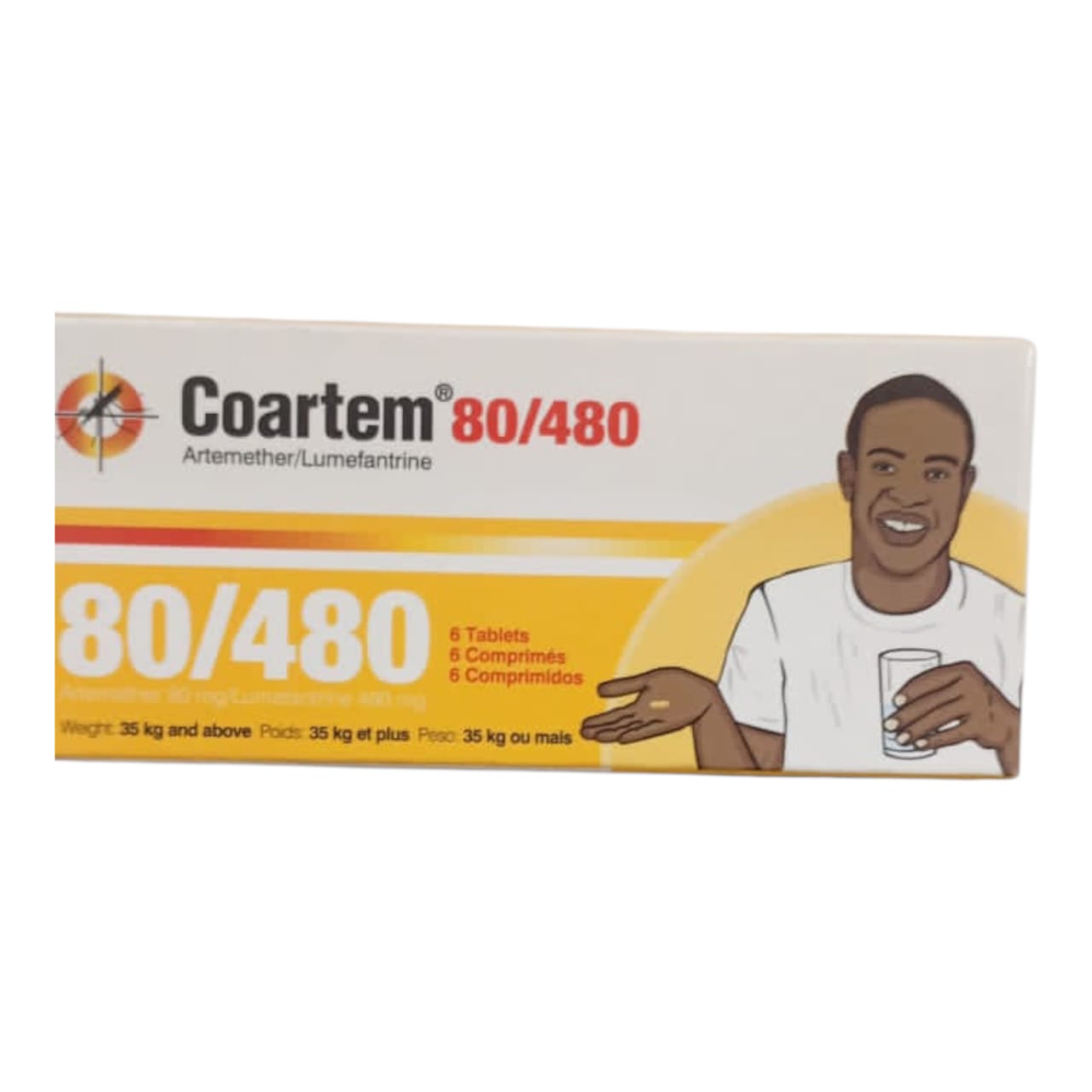 Coartem 80/480 Artemether 80/ Lumefantrine 480 Tab(pack)