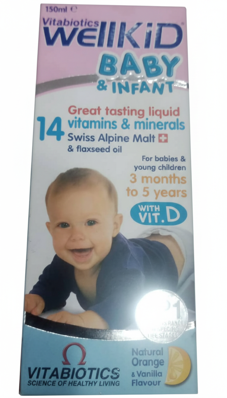 Wellkid Baby & Infant   multivitamin (1 bottle)