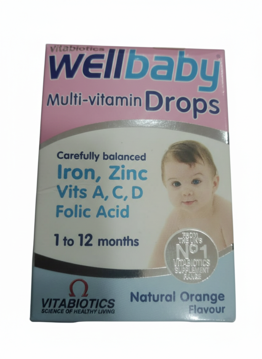 Wellbaby - Multivitamin drops (1 bottle) 