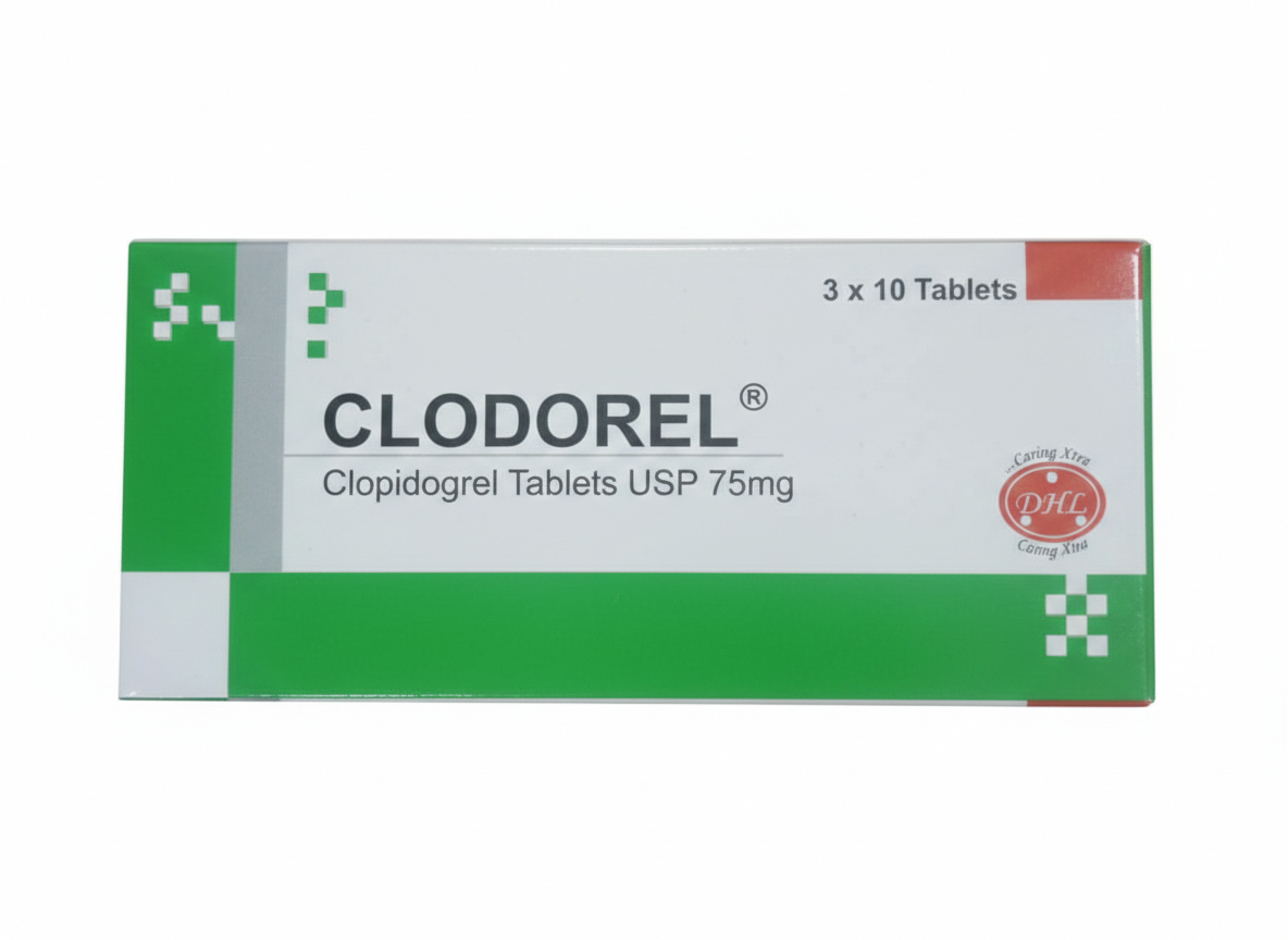 Clodorel Clopidogrel Tab 75mg(card)
