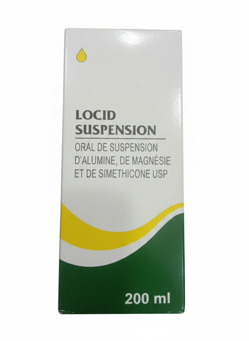 Locid Suspension- Aluminium Hydroxide, Magnesium Hydroxide,(1 bottle)