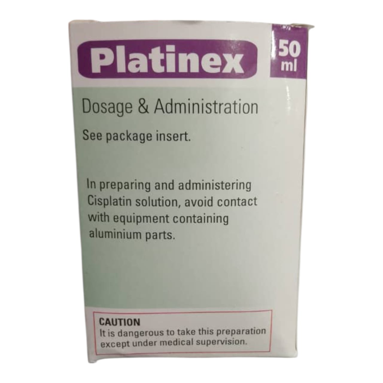 Platinex  Cisplatin injection 50mg