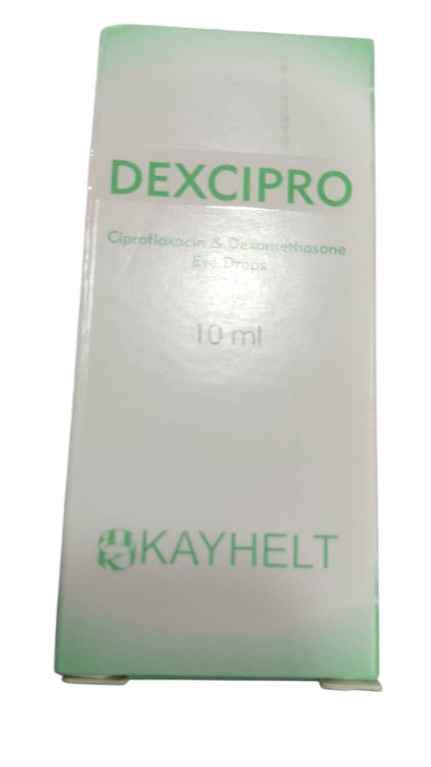 Dexcipro  Ciprofloxacin & Dexamethasone Eye Drop