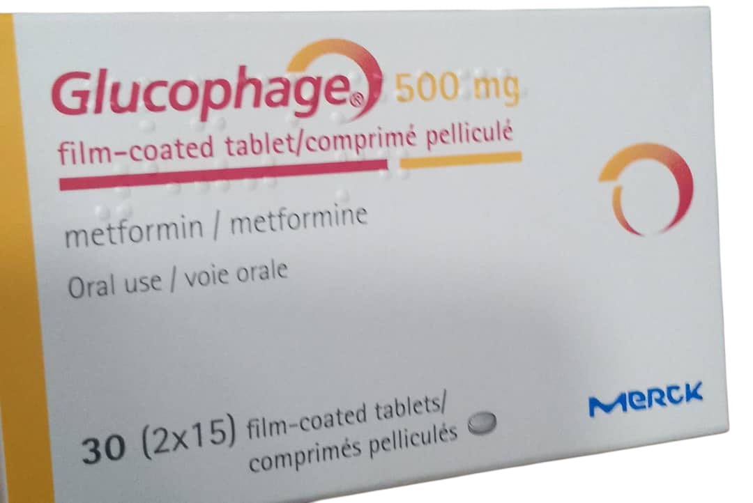 Glucophage 500mg Tab (1 card)