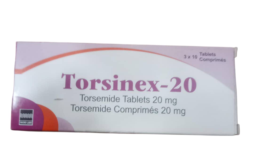 Tosinex-20 Torsemide Tab 20mg