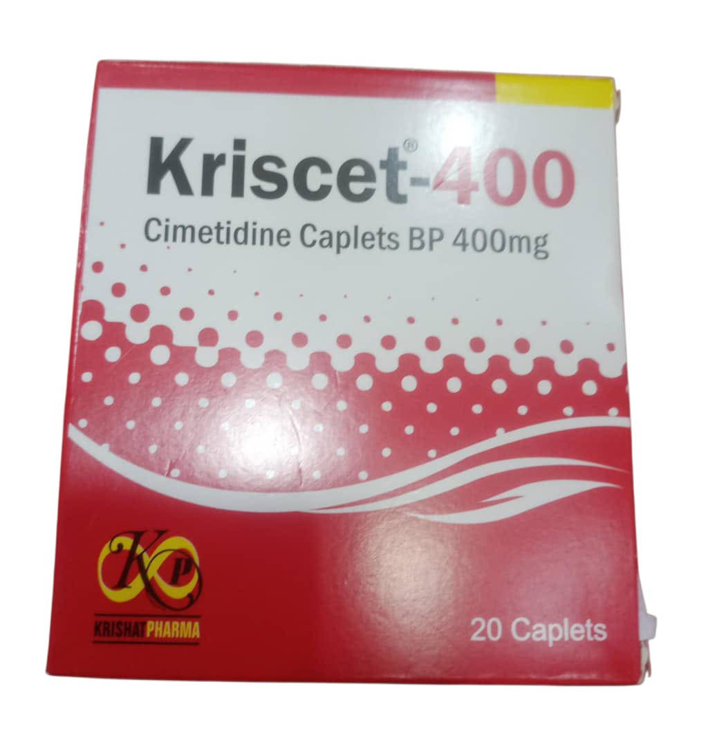 Kriscet-400 - Cimetidine 400mg(1 pack 20 caplets)