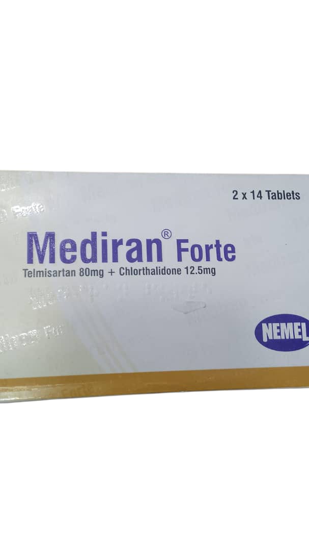Mediran Forte  Telmisartan + Chlorthalidone