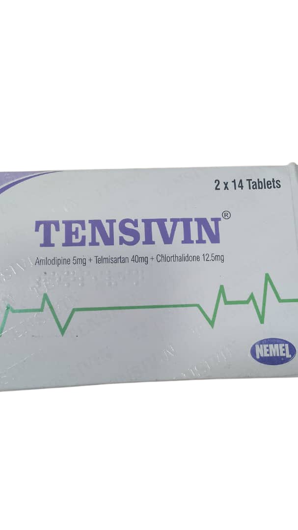 Tensivin   Amlodipine + Telmisartan + Chlorthalidone
