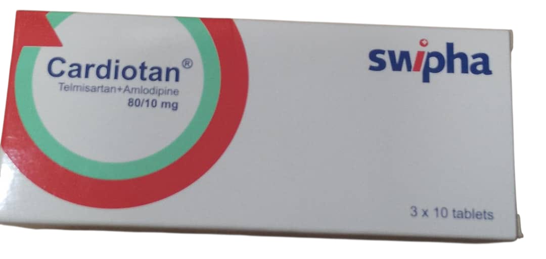 Cardiotan   Telmisartan + Amlodipine + Hydrochlorothiazide