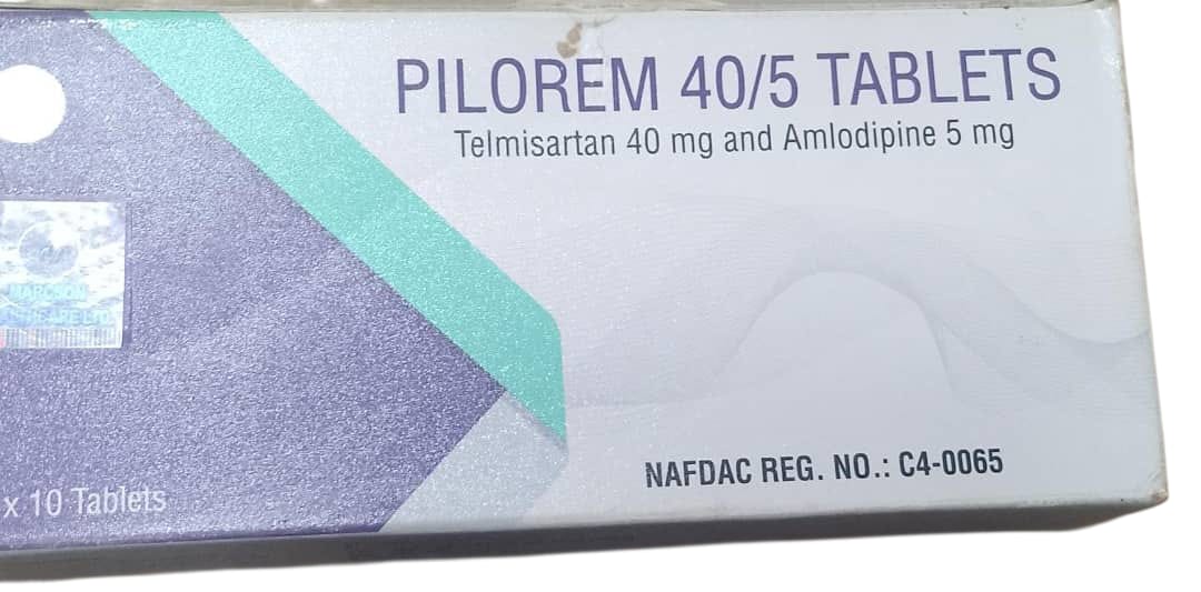 Pilorem 40/5  Telmisartan And Amlodipine