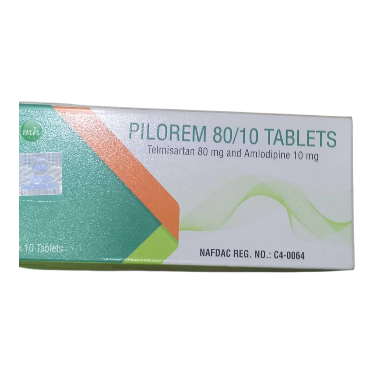 Pilorem 80/10  Telmisartan And Amlodipine