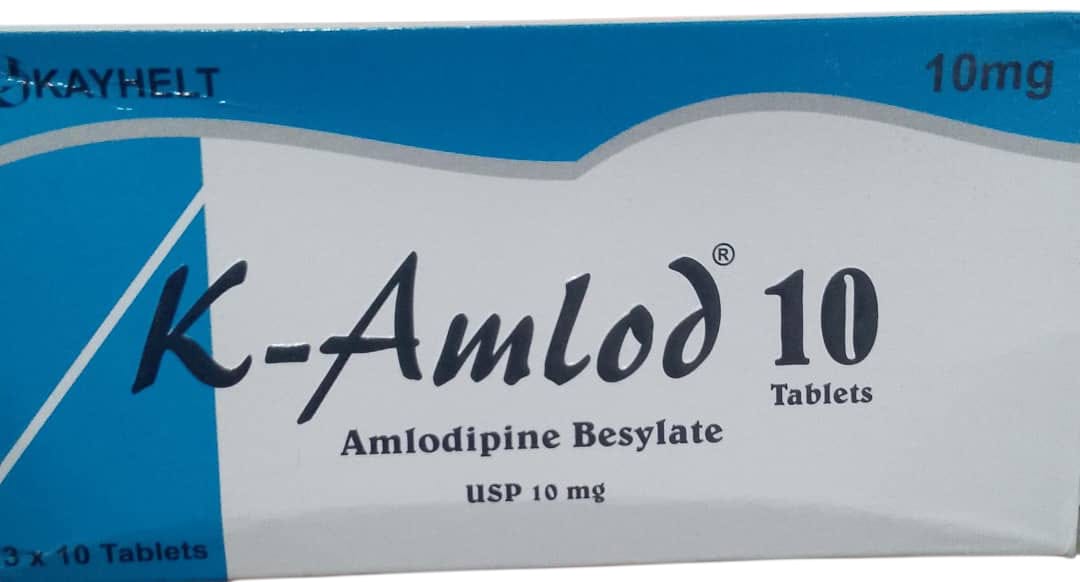 K-Almod Amlodipine Besylate USP 10mg Tab (1 card)