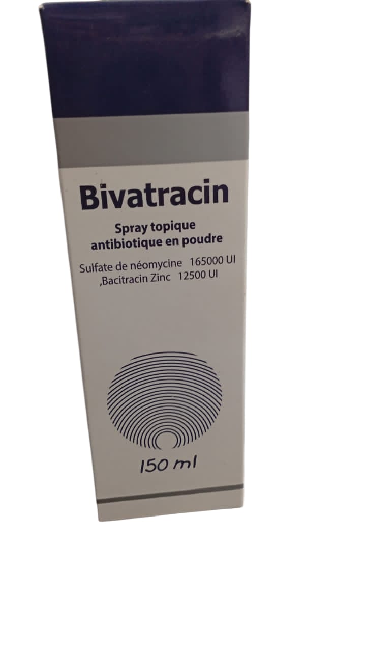 Bivatracin Topical Antibiotic with Neomycin & Bacitracin 150ml 