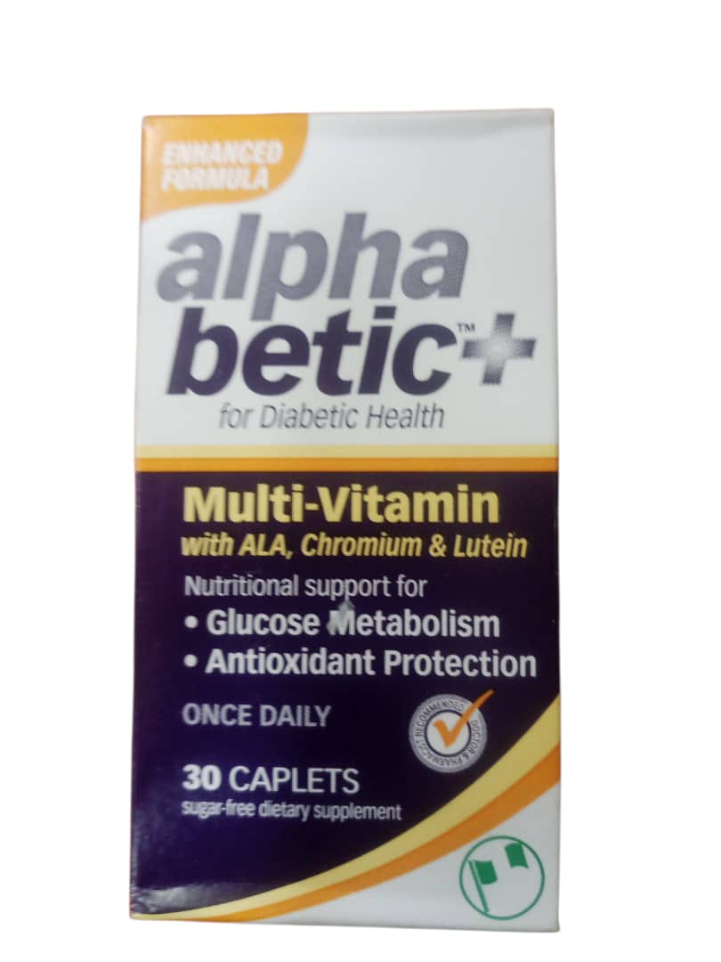 Alphabetic+ Multivitamin with Chromium, ALA, Lutein (1 bottle)