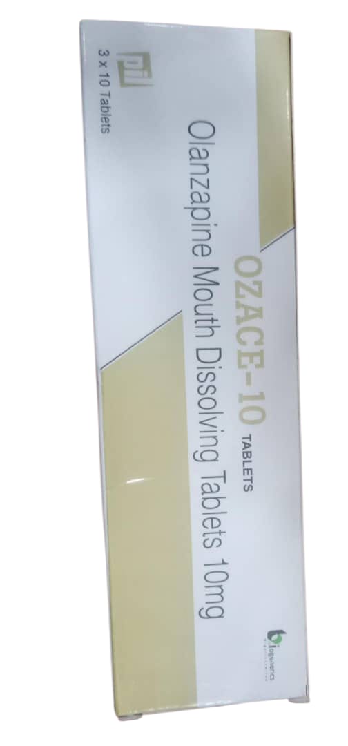 Ozace-10 -Olanzapine 10mg ( 1 pack)