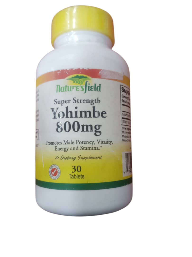 Nature'sfield - Yohimbe 800mg (1 bottle)