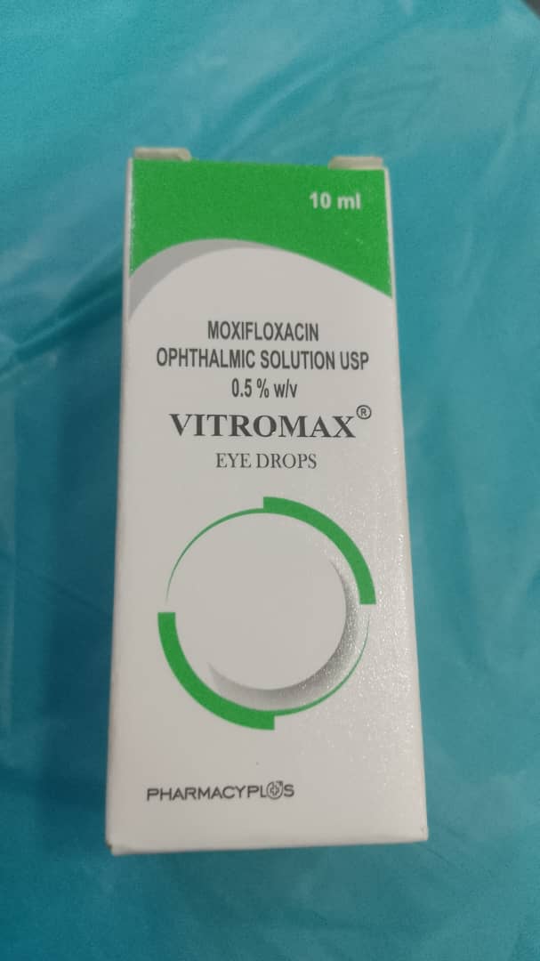 Vitromax Moxifloxacin Ophthalmic Solution USP
