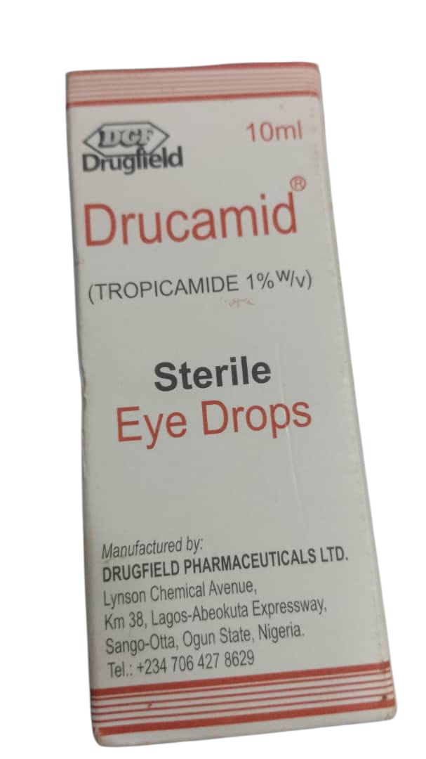 Drucamid Tropicamide 1% Sterile Eye Drops