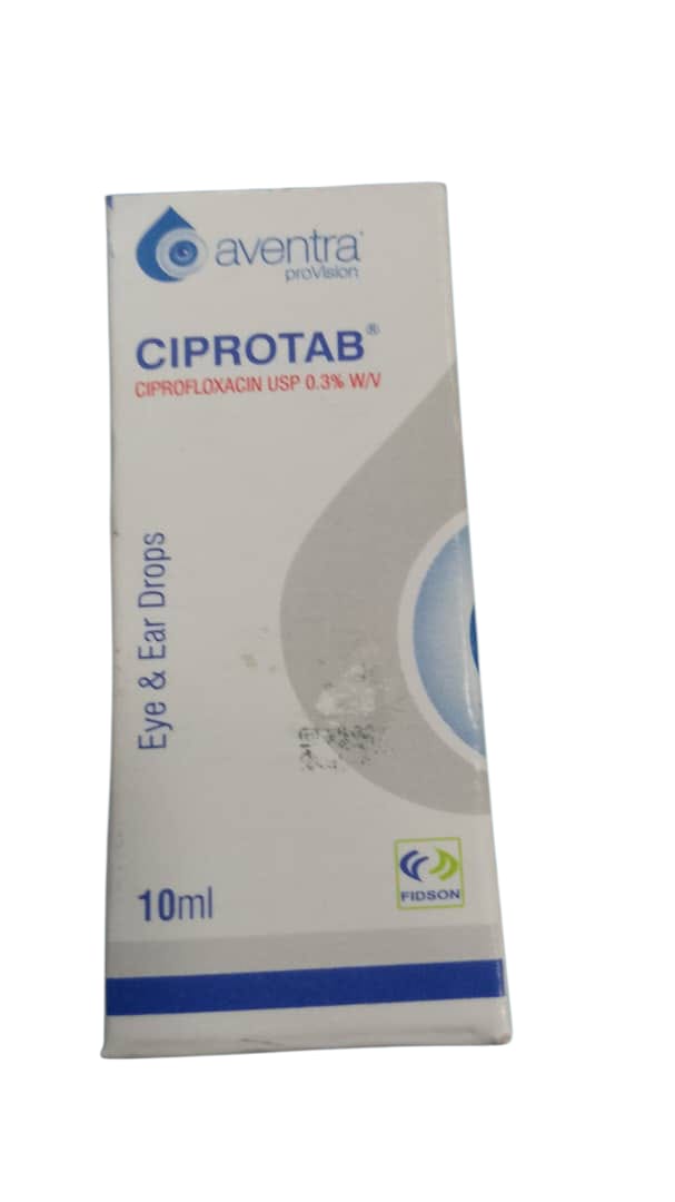 Ciprotab Ciprofloxacine Eye and Ear Drops