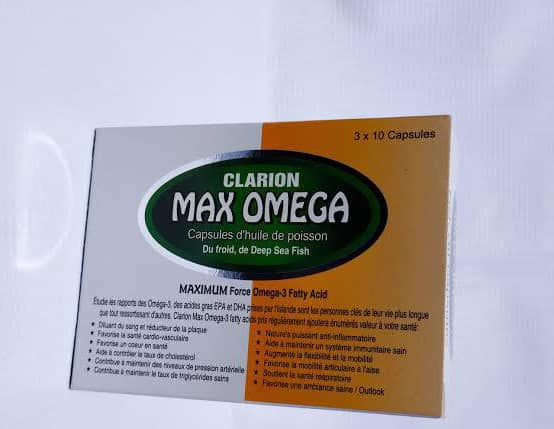 Clarion Max Omega Fish Oil Caps (pack)