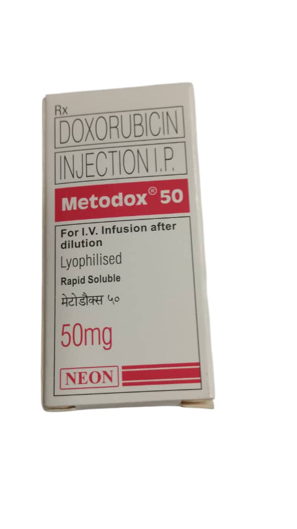 Metodox 50 Doxorubicin I.P. 50mg