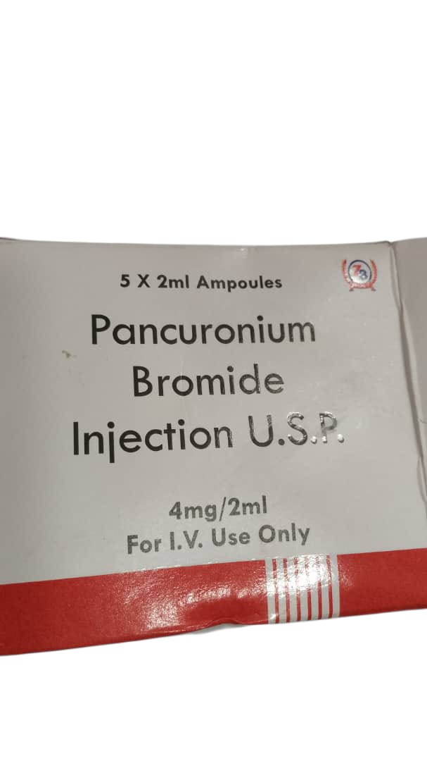 Pancuronium Bromide Injection 4mg/2ml