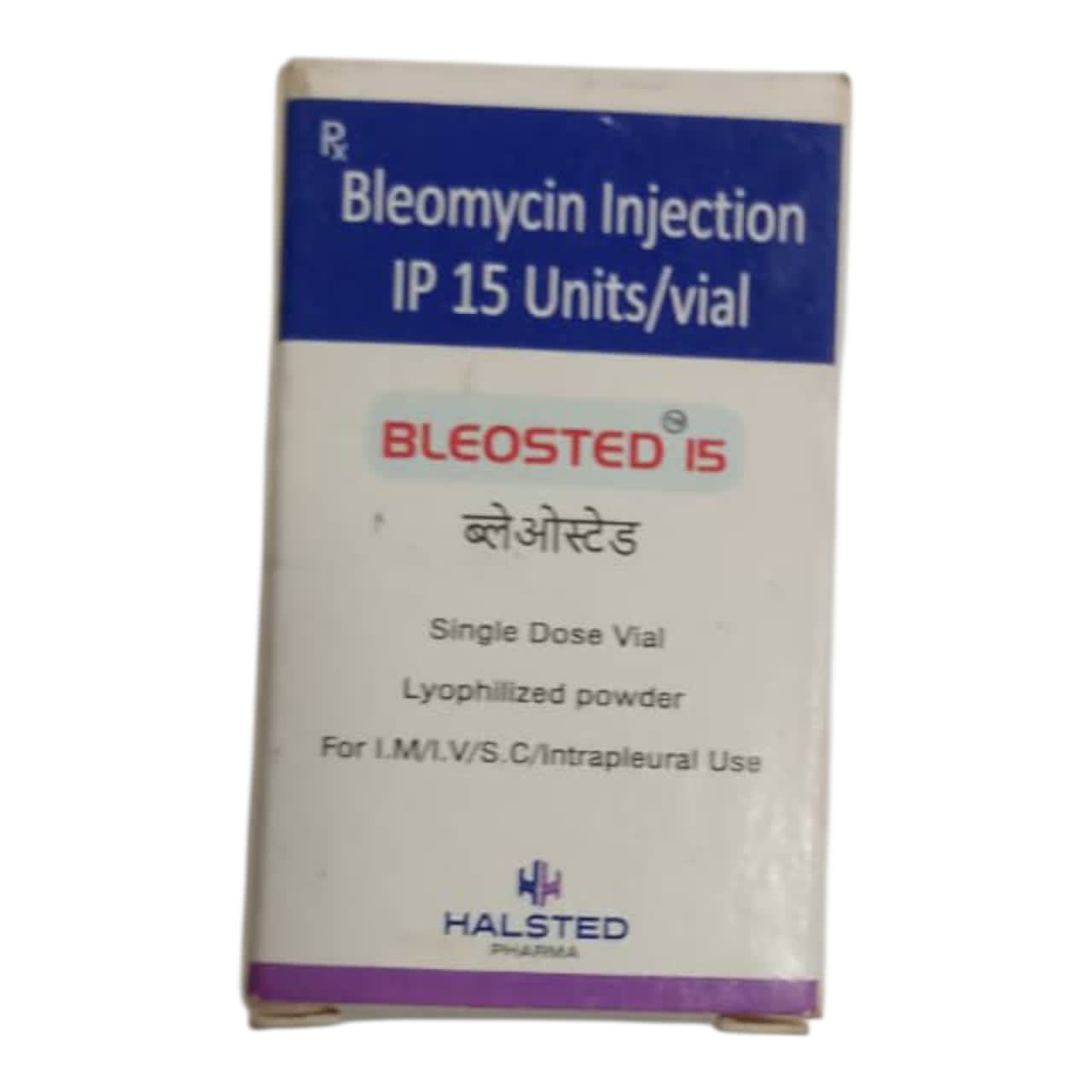 Bleosted 15 Bleomycin Injection IP 15Units/Vial