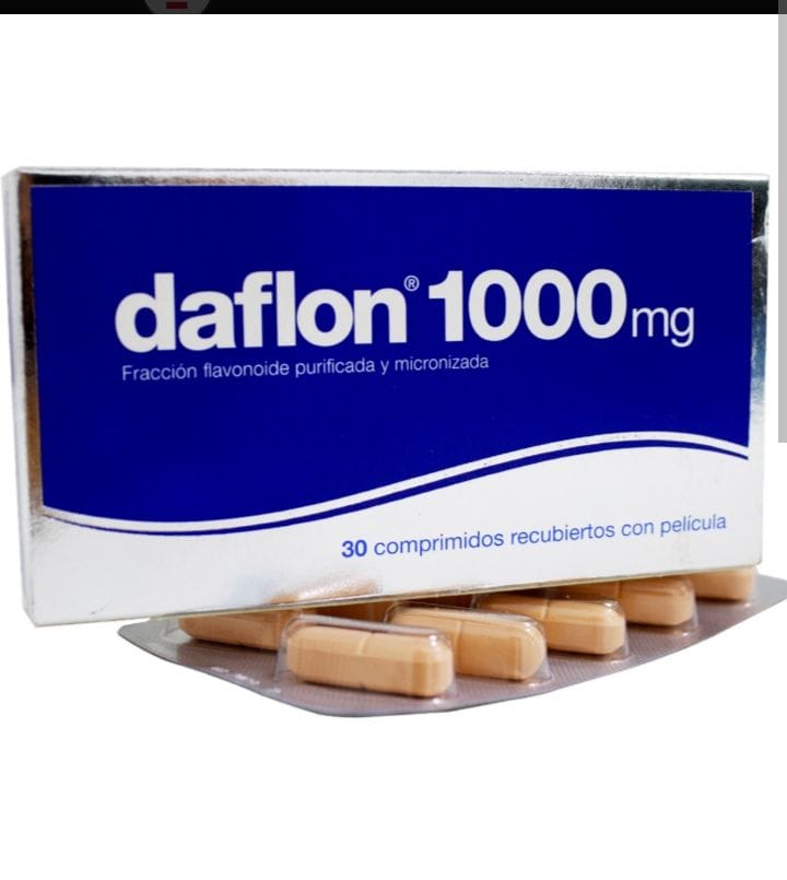 Daflon Micronized Purified Flavonoid Fraction Tab1000mg