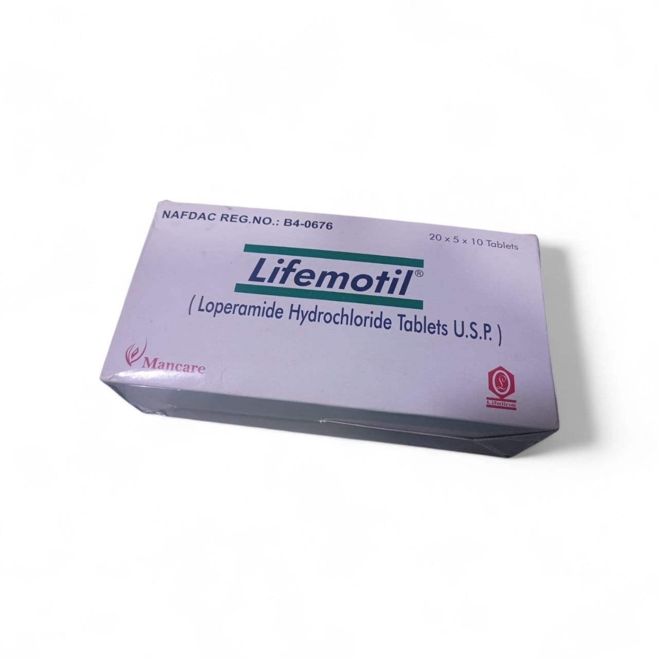 Lifemotil Loperamide HCL Tab 2mg