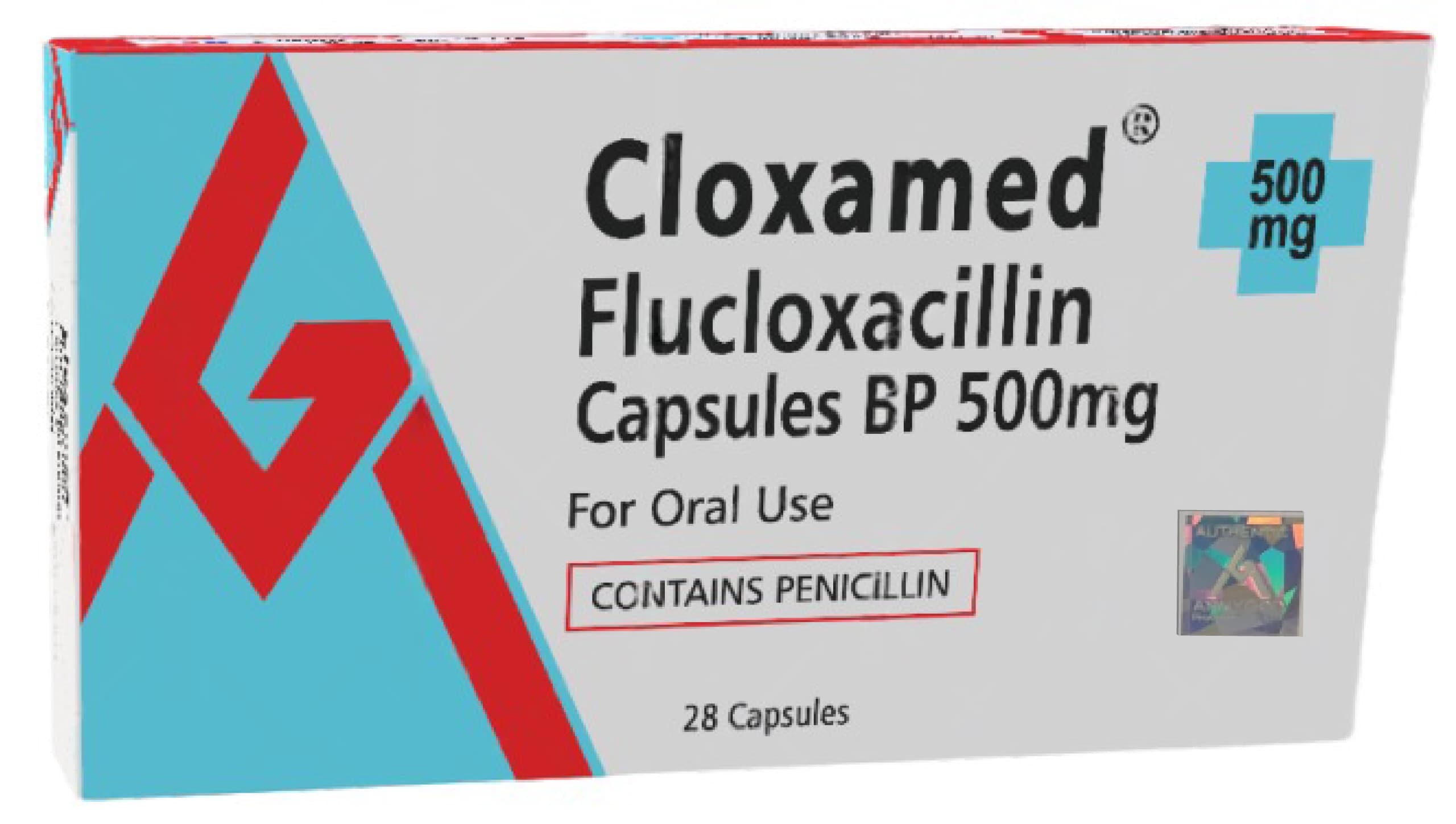 Cloxamed Flucloxacillin Caps 500mg